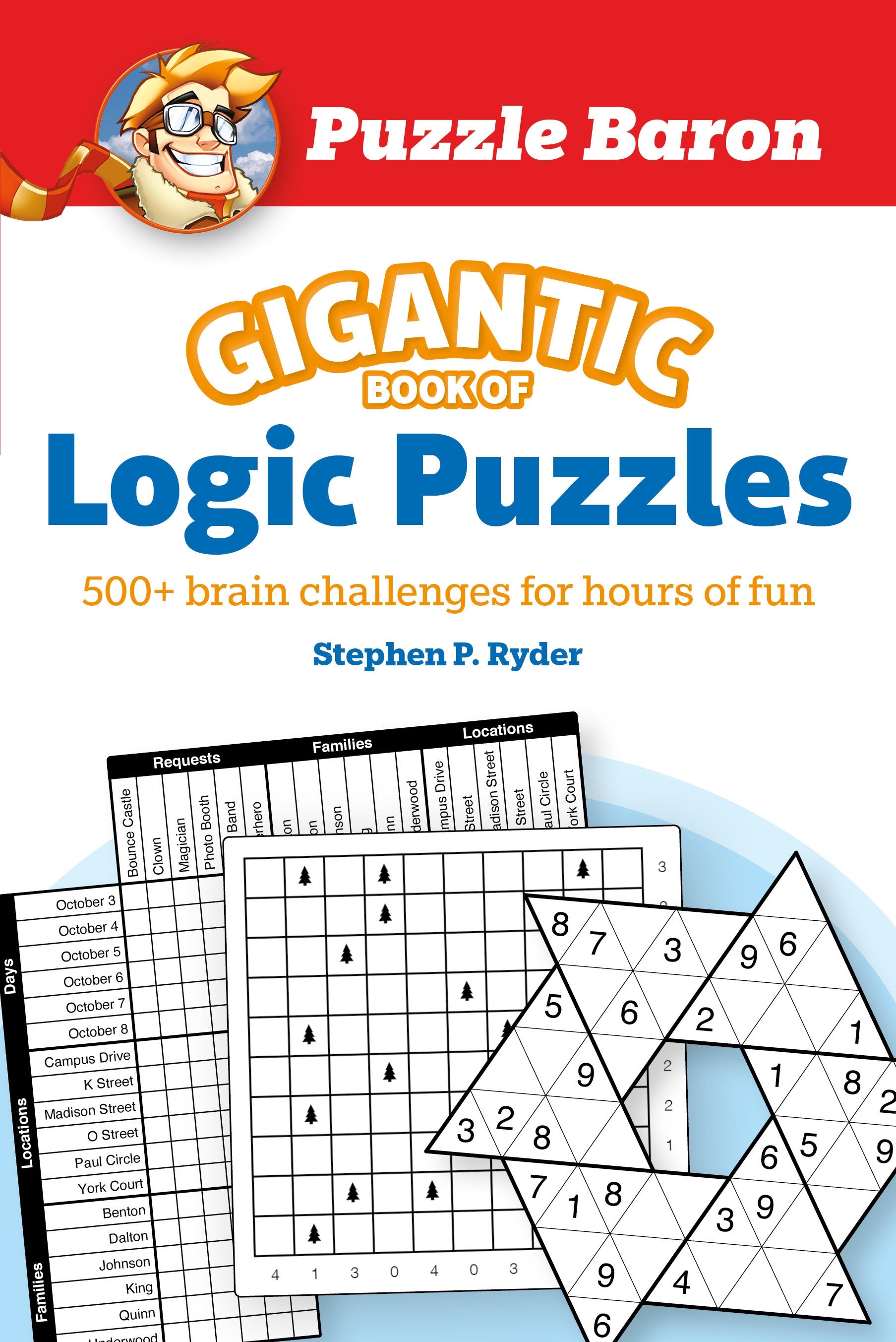 Puzzle Baron's Gigantic Book of Logic Puzzles cover