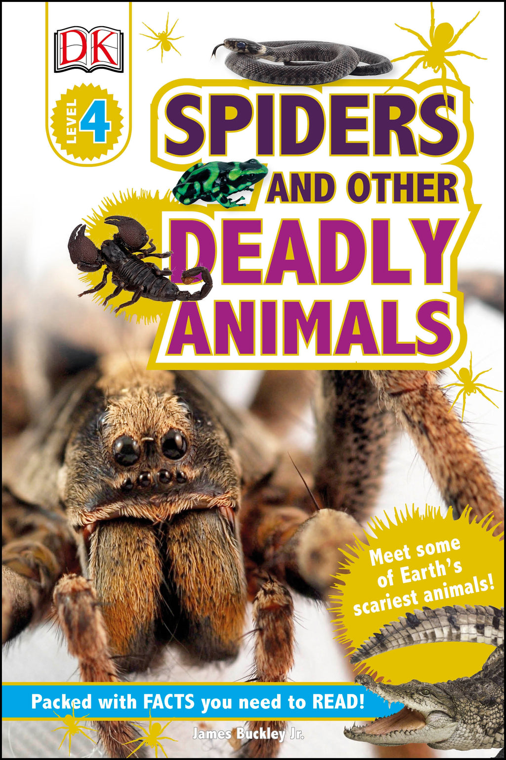 DK Readers L4: Spiders and Other Deadly Animals jacket