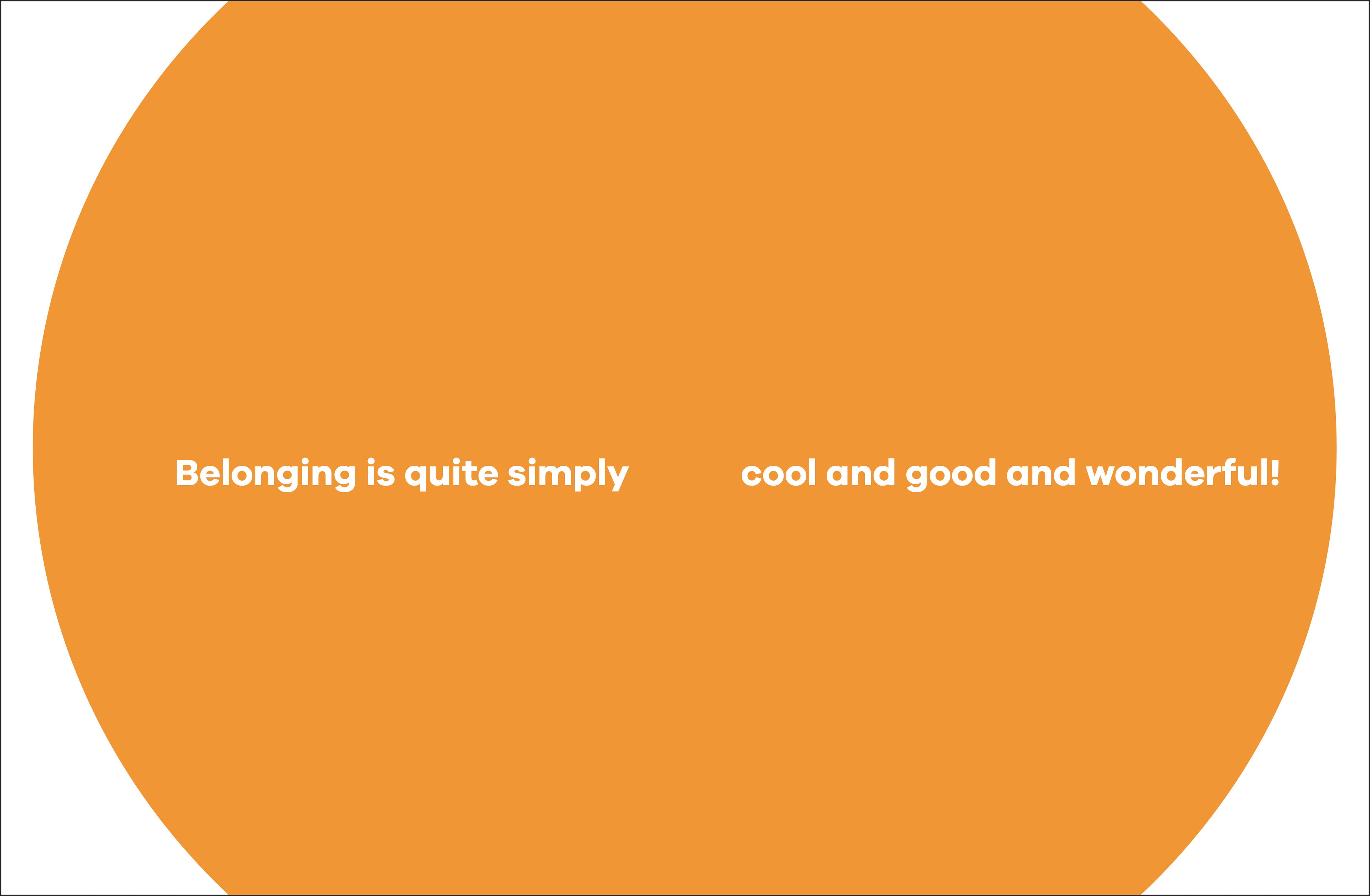 A Kids Book About Belonging