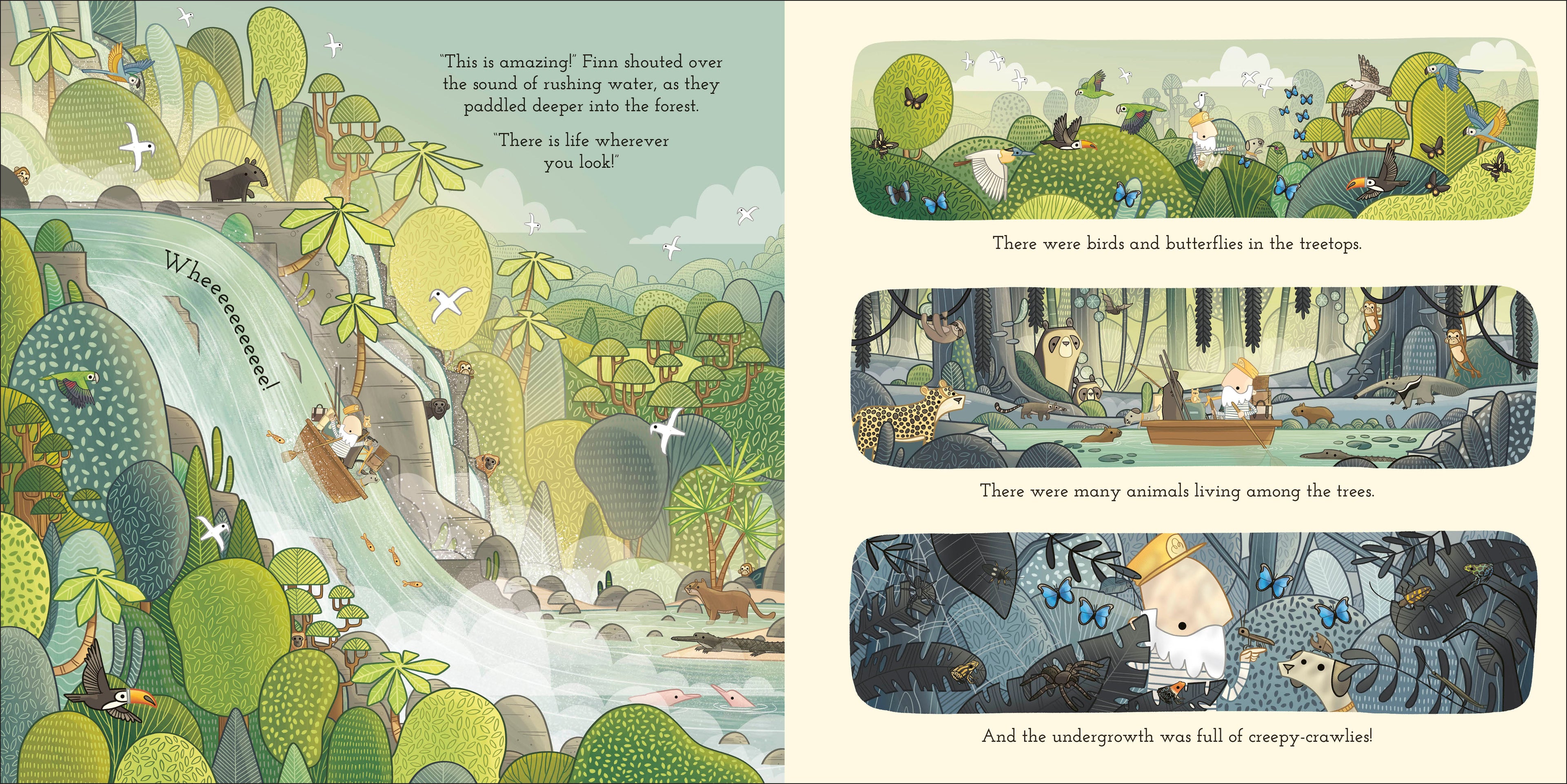 Adventures with Finn and Skip: Forest-Spread, Image, (PRHC, Design, Do, Not, Use)-2