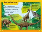 DK Super Readers Level 2 Spanish translation Dinosaur Dinners - Cena para un dinosaurio-Spread, Image, (PRHC, Design, Do, Not, Use)-3
