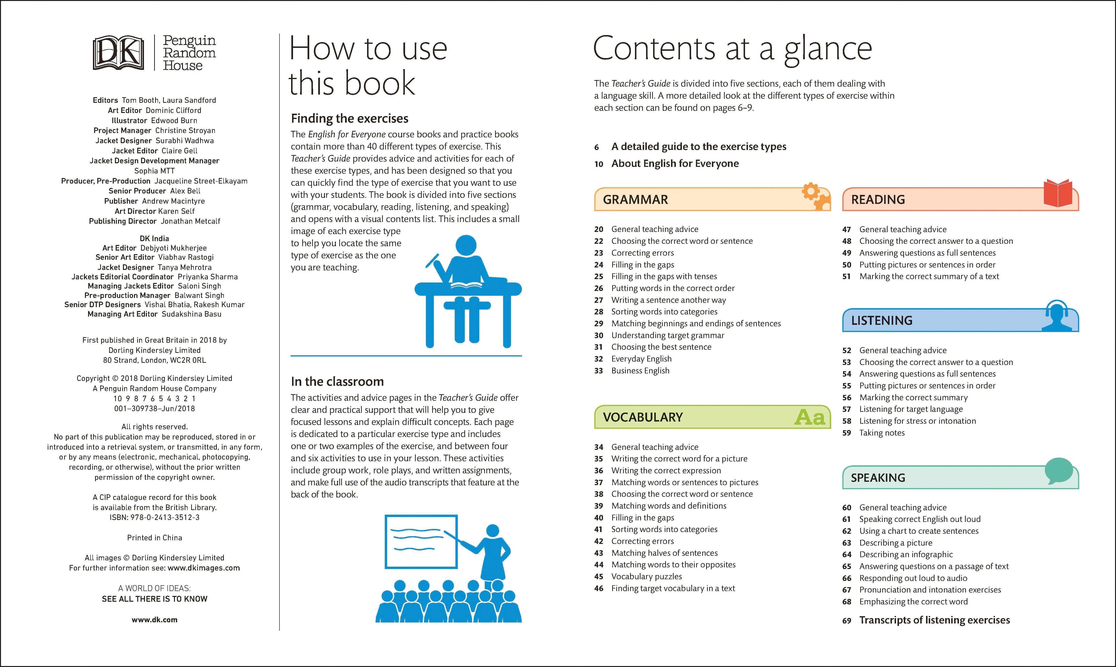 English for Everyone Teacher's Guide – DK