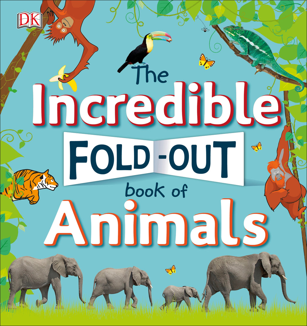 The Incredible Fold-Out Book of Animals jacket