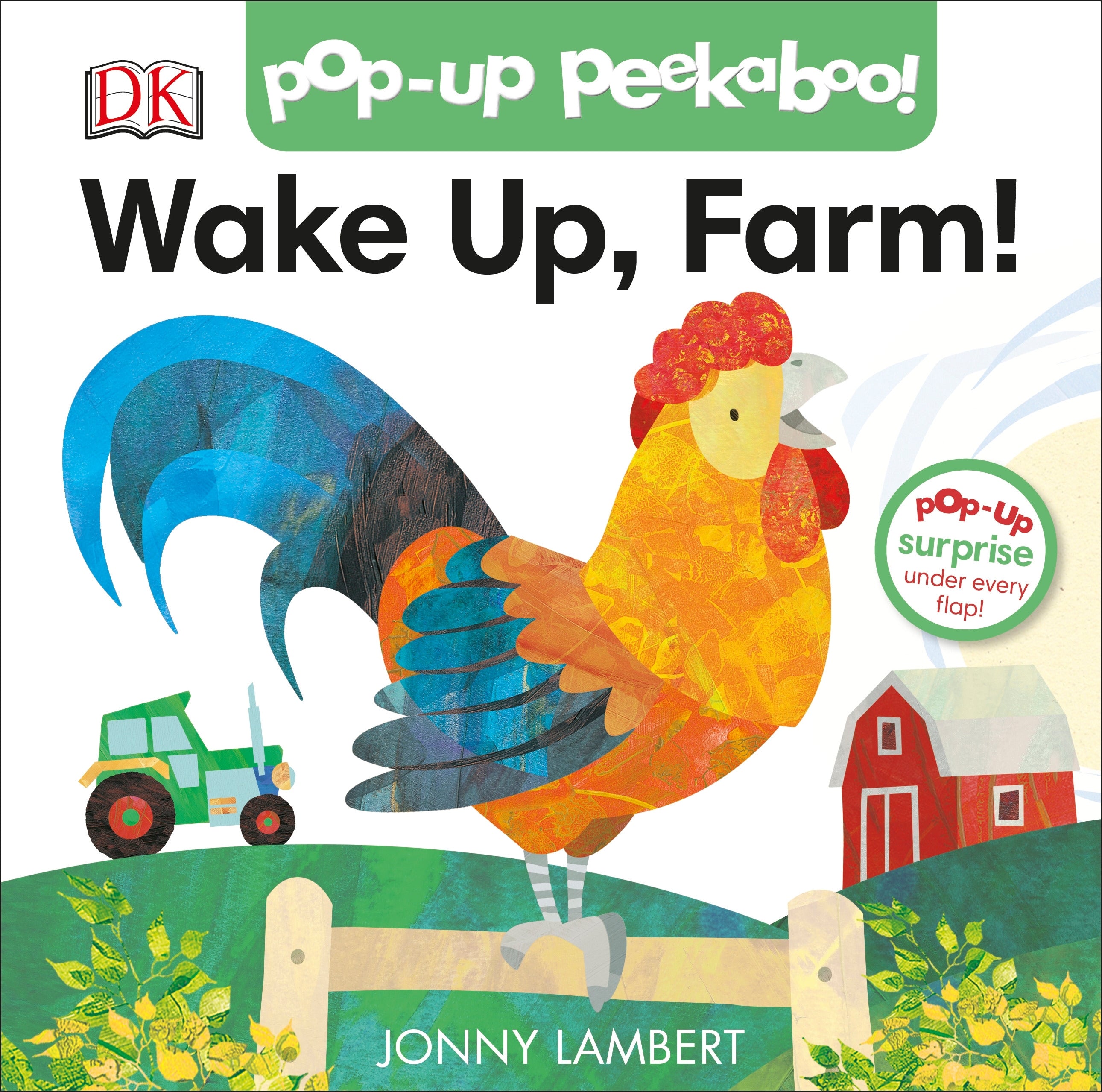 Jonny Lambert's Wake Up, Farm! (Pop-Up Peekaboo) jacket