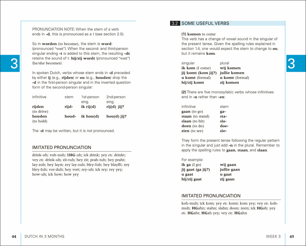 Dutch in 3 Months with Free Audio App-Spread, Image, (PRHC, Design, Do, Not, Use)-2