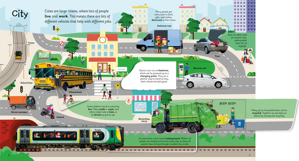 My Very Important Lift-the-Flap Book: Vehicles and Things That Go-Spread, Image, (PRHC, Design, Do, Not, Use)-4