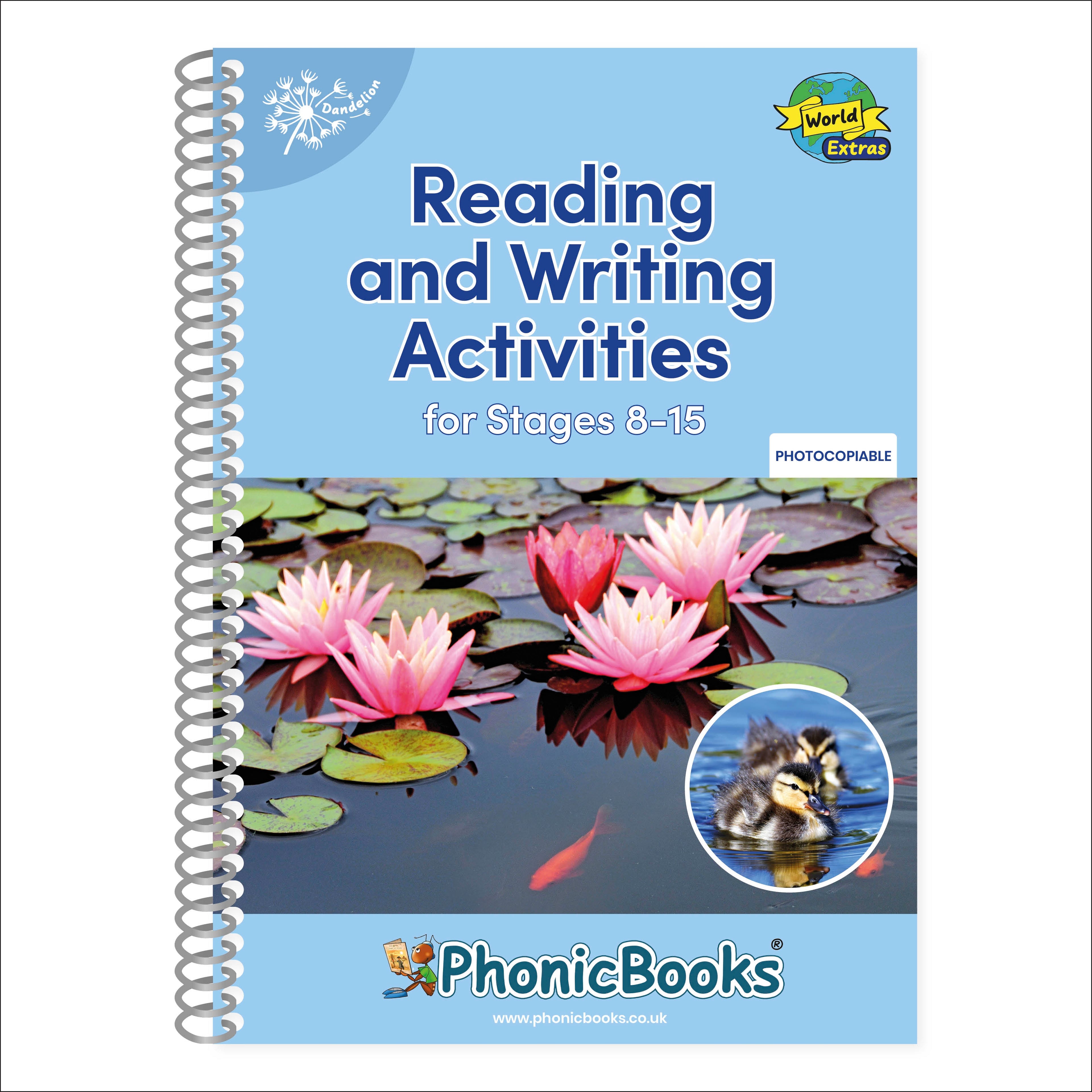 Phonic Books Dandelion World Extras Stages 8-15 Activities-book cover