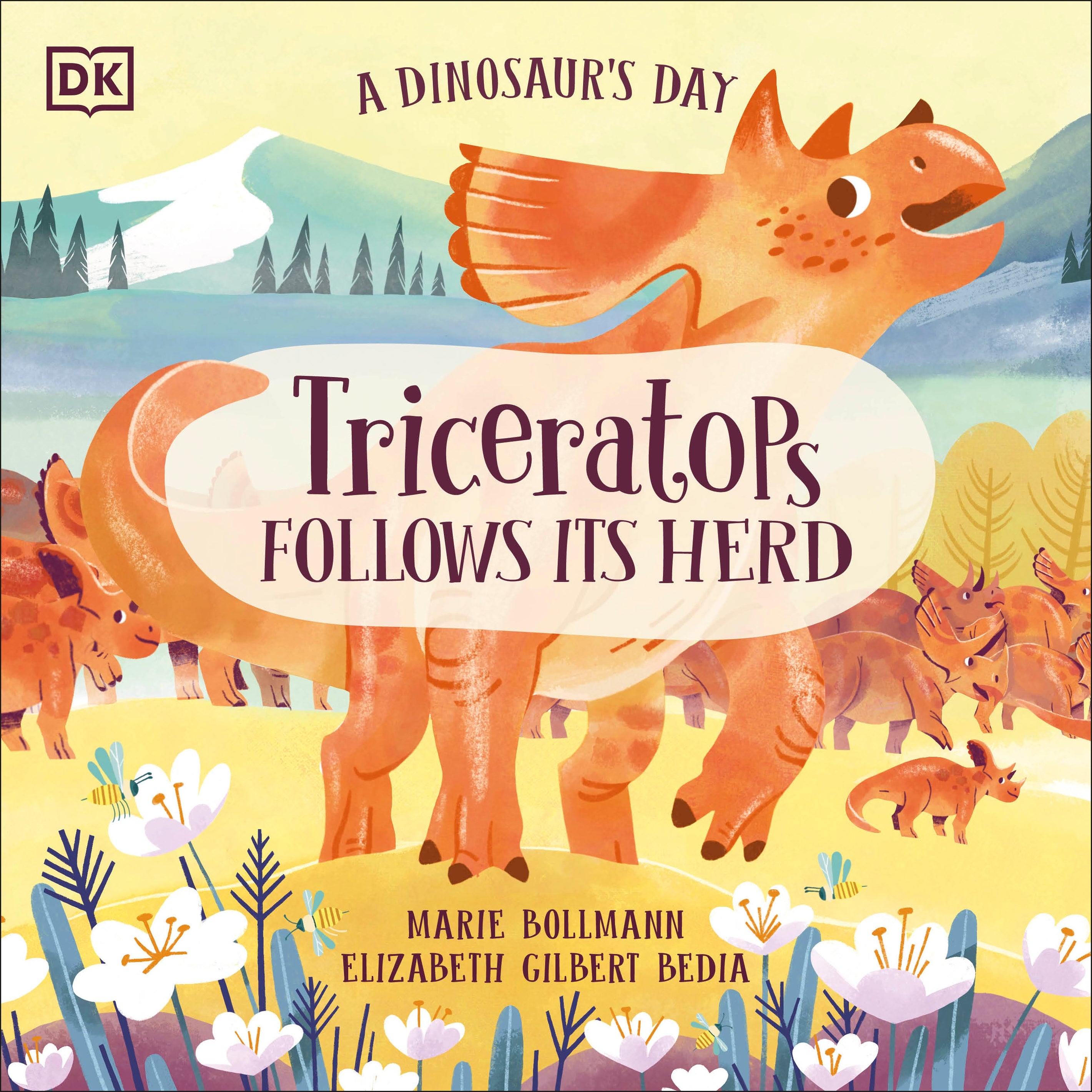 9780241516300-A Dinosaur's Day: Triceratops Follows Its Herd-Jacket Image