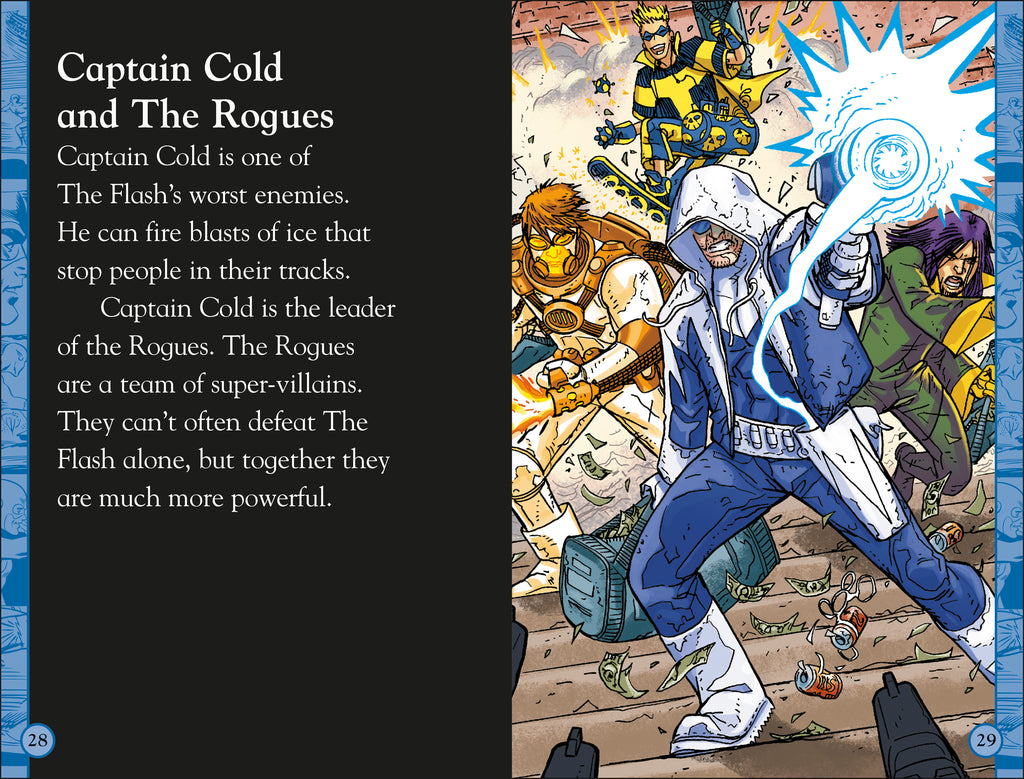 DC How Fast Is The Flash? Reader Level 2-Spread, Image, (PRHC, Design, Do, Not, Use)-4