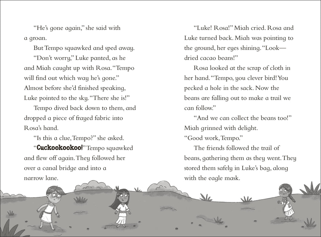 The Timekeepers: The Aztec Adventure-Spread, Image, (PRHC, Design, Do, Not, Use)-2