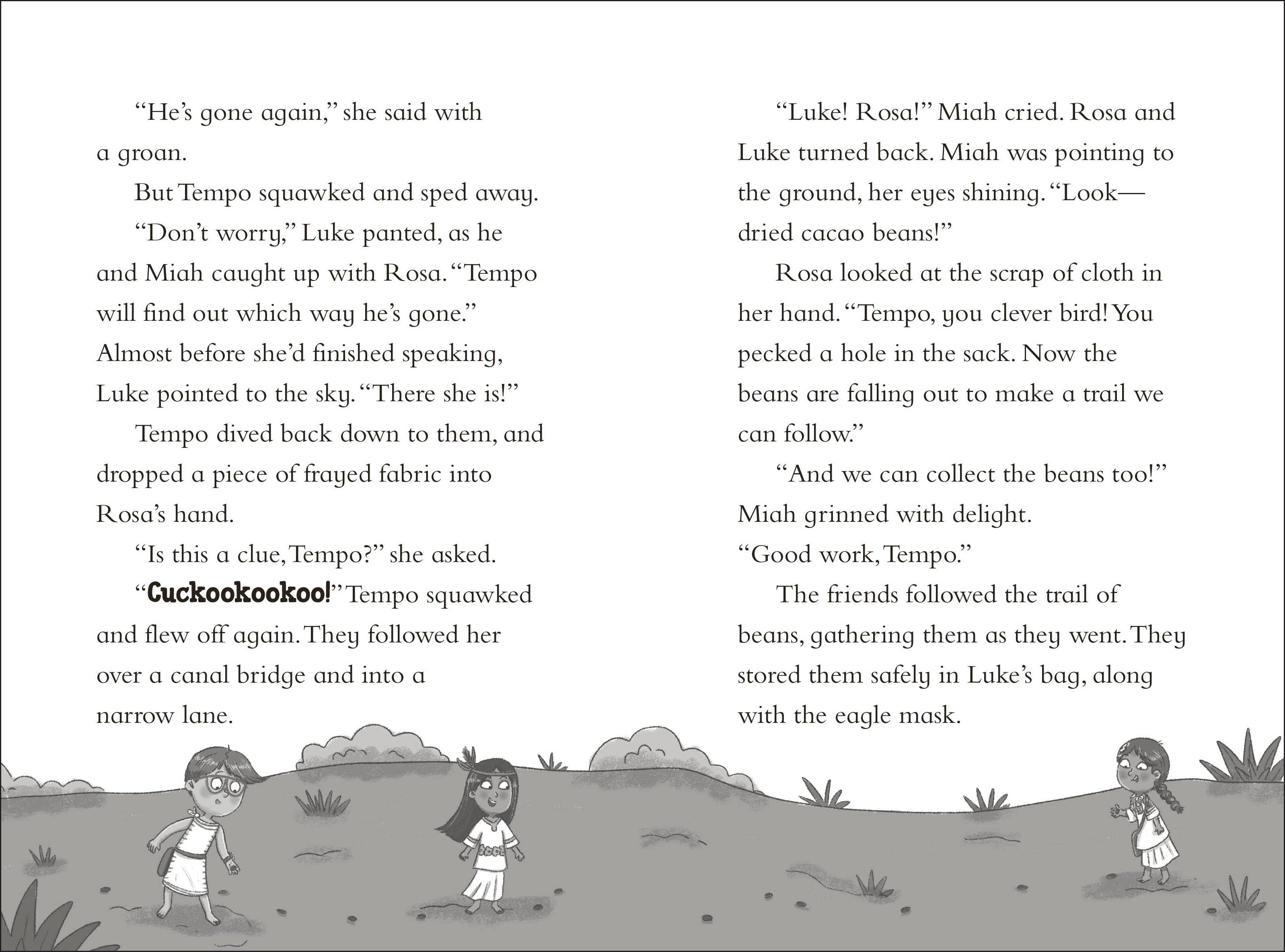 The Timekeepers: The Aztec Adventure-Spread, Image, (PRHC, Design, Do, Not, Use)-2