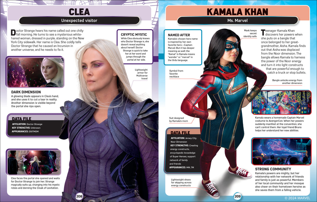 Marvel Studios Character Encyclopedia Updated Edition-Spread, Image, (PRHC, Design, Do, Not, Use)-4