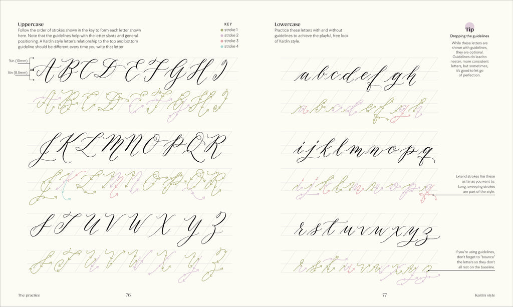 The Calligraphy Book-Spread, Image, (PRHC, Design, Do, Not, Use)-3