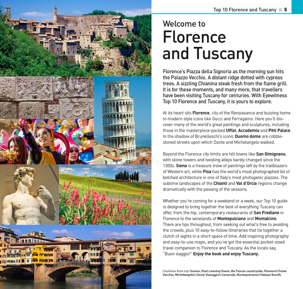 DK Top 10 Florence and Tuscany