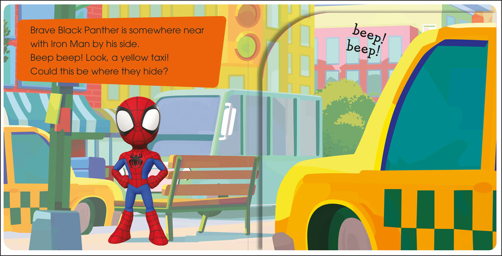 Pop-Up Peekaboo! Marvel Spidey and his Amazing Friends-Spread, Image, (PRHC, Design, Do, Not, Use)-3