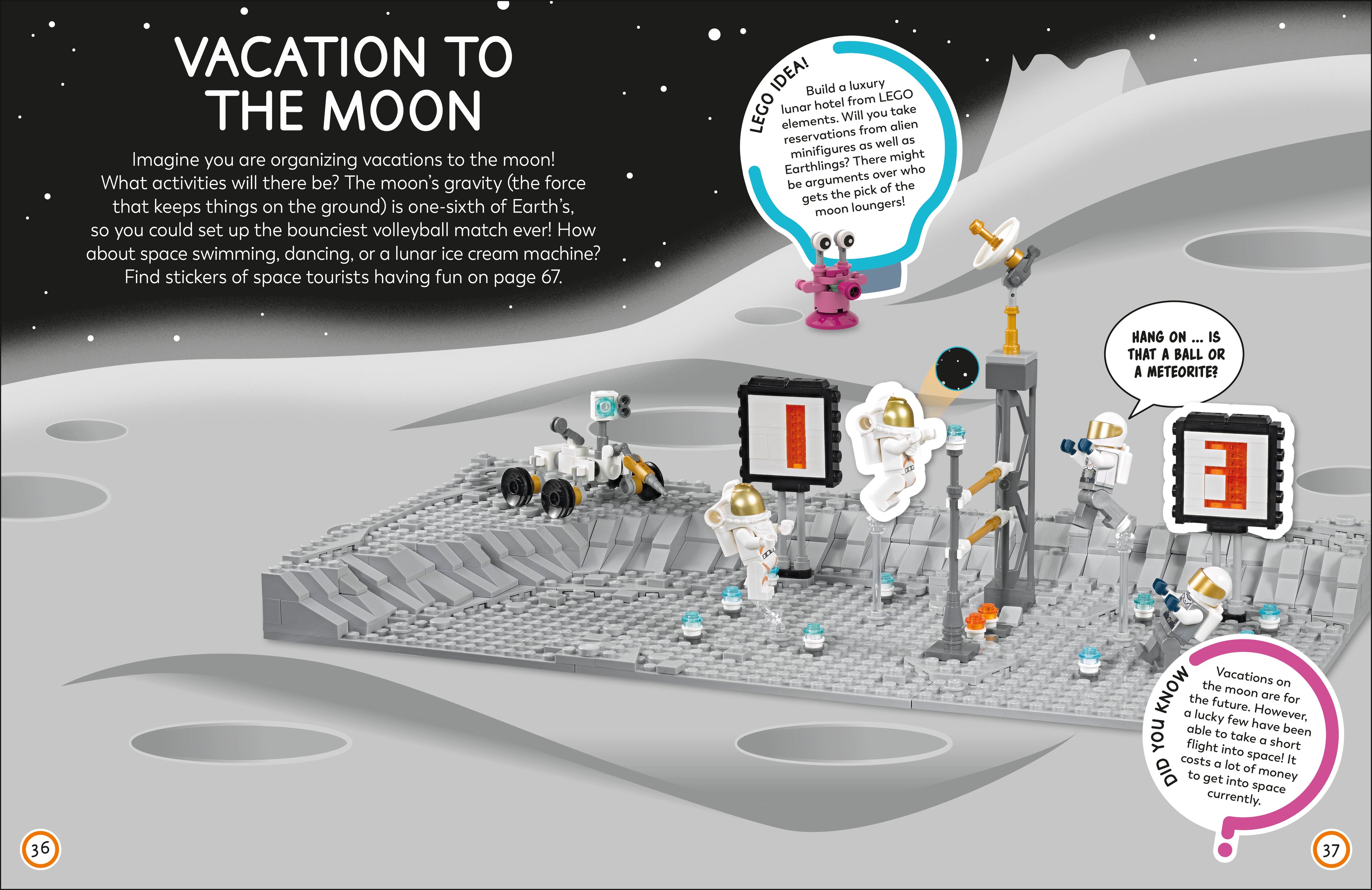 LEGO Ideas Activity Book Space-Spread, Image, (PRHC, Design, Do, Not, Use)-6