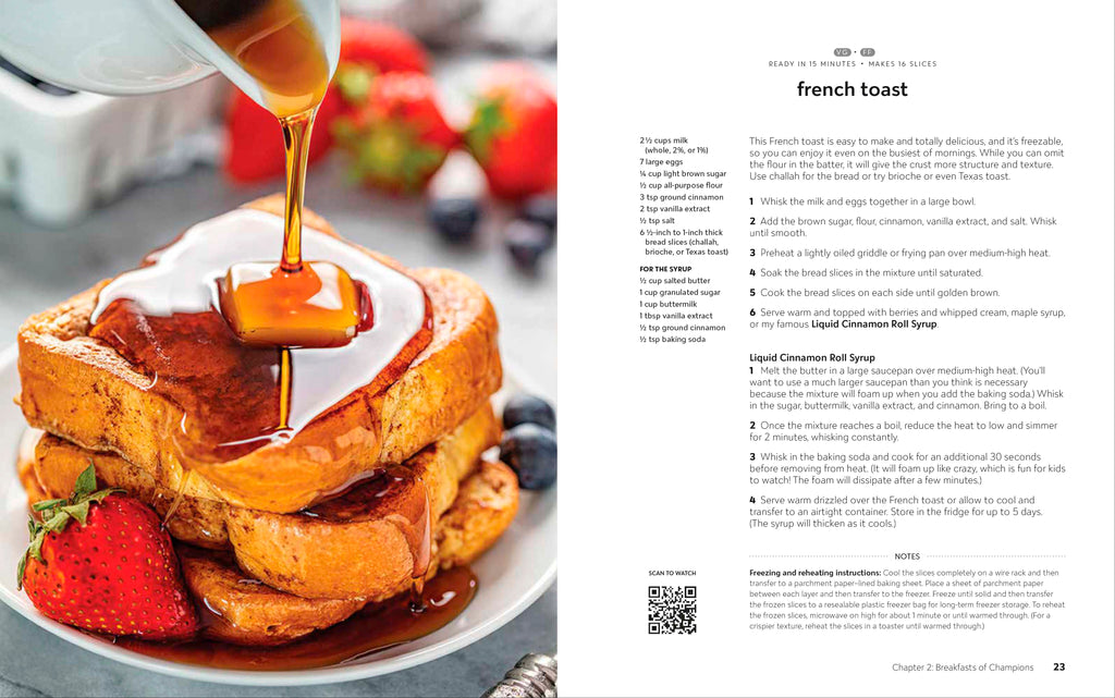 The Stay At Home Chef Family Favorites Cookbook-Spread, Image, (PRHC, Design, Do, Not, Use)-1