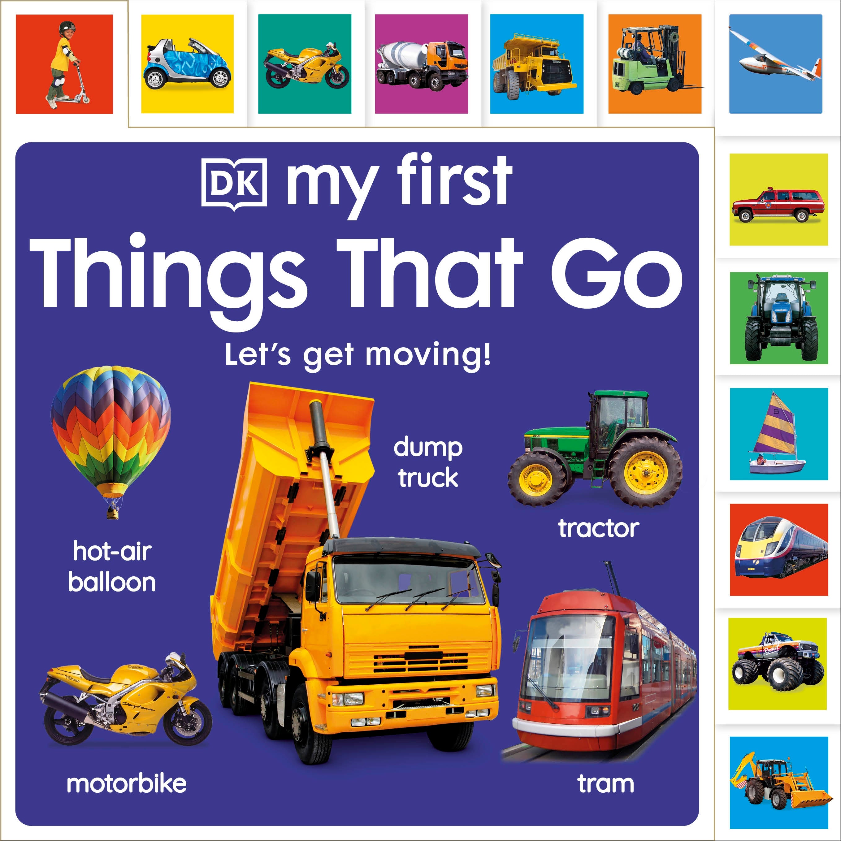 My First Things That Go: Let's get moving!- book cover