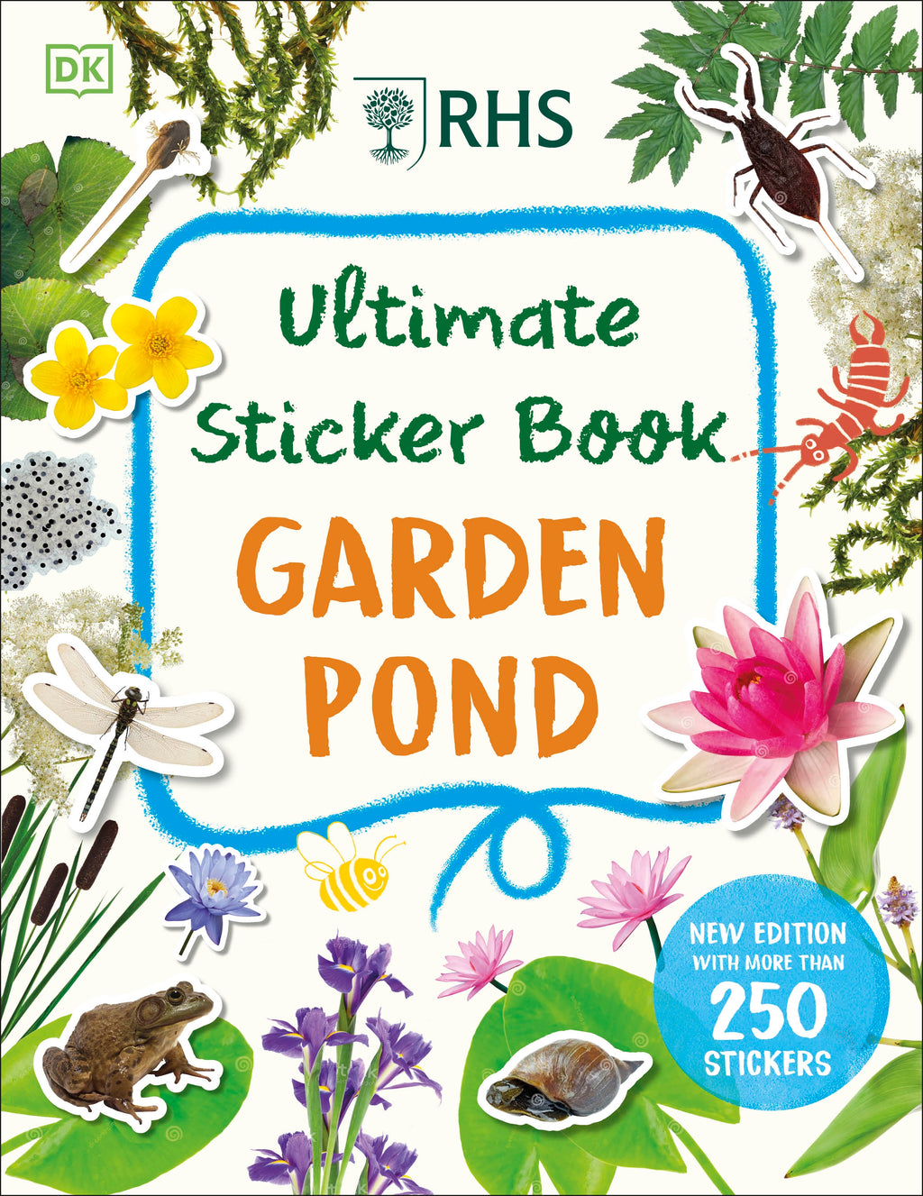RHS Ultimate Sticker Book Garden Pond-book cover