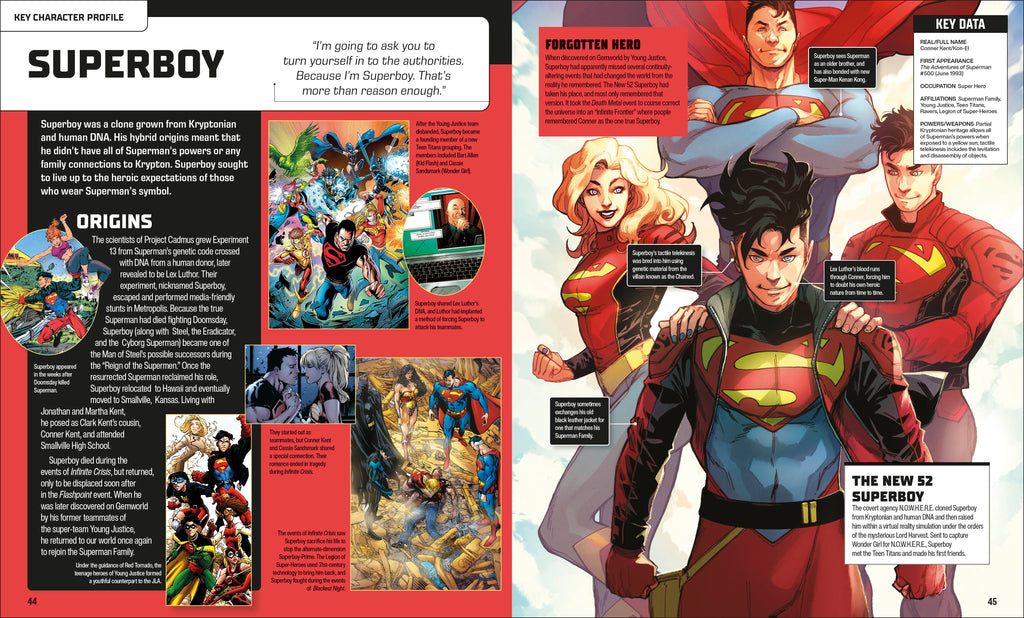 DC Superman The Ultimate Guide The Man of Steel New Edition-Spread, Image, (PRHC, Design, Do, Not, Use)-3