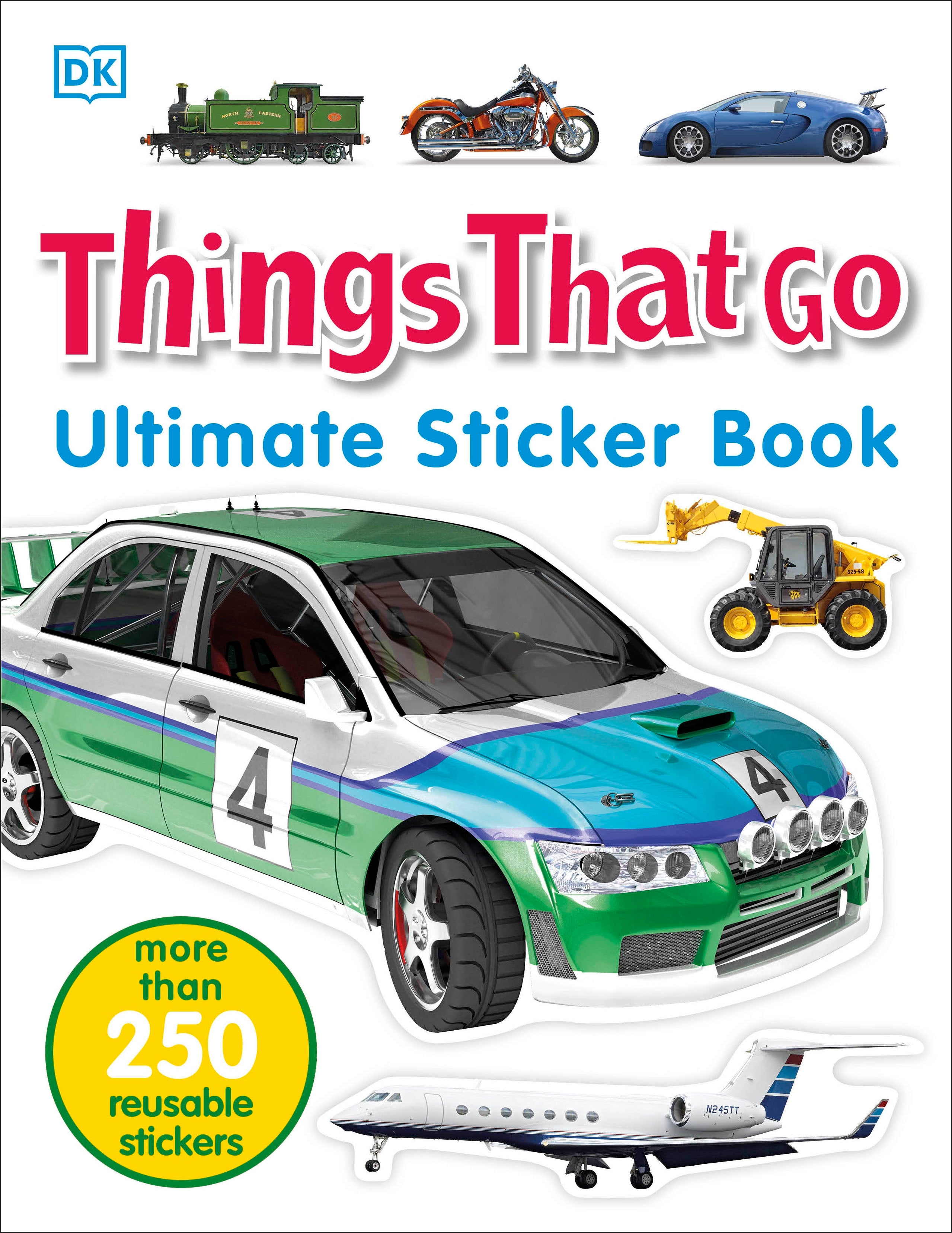 Things That Go Ultimate Sticker Book cover