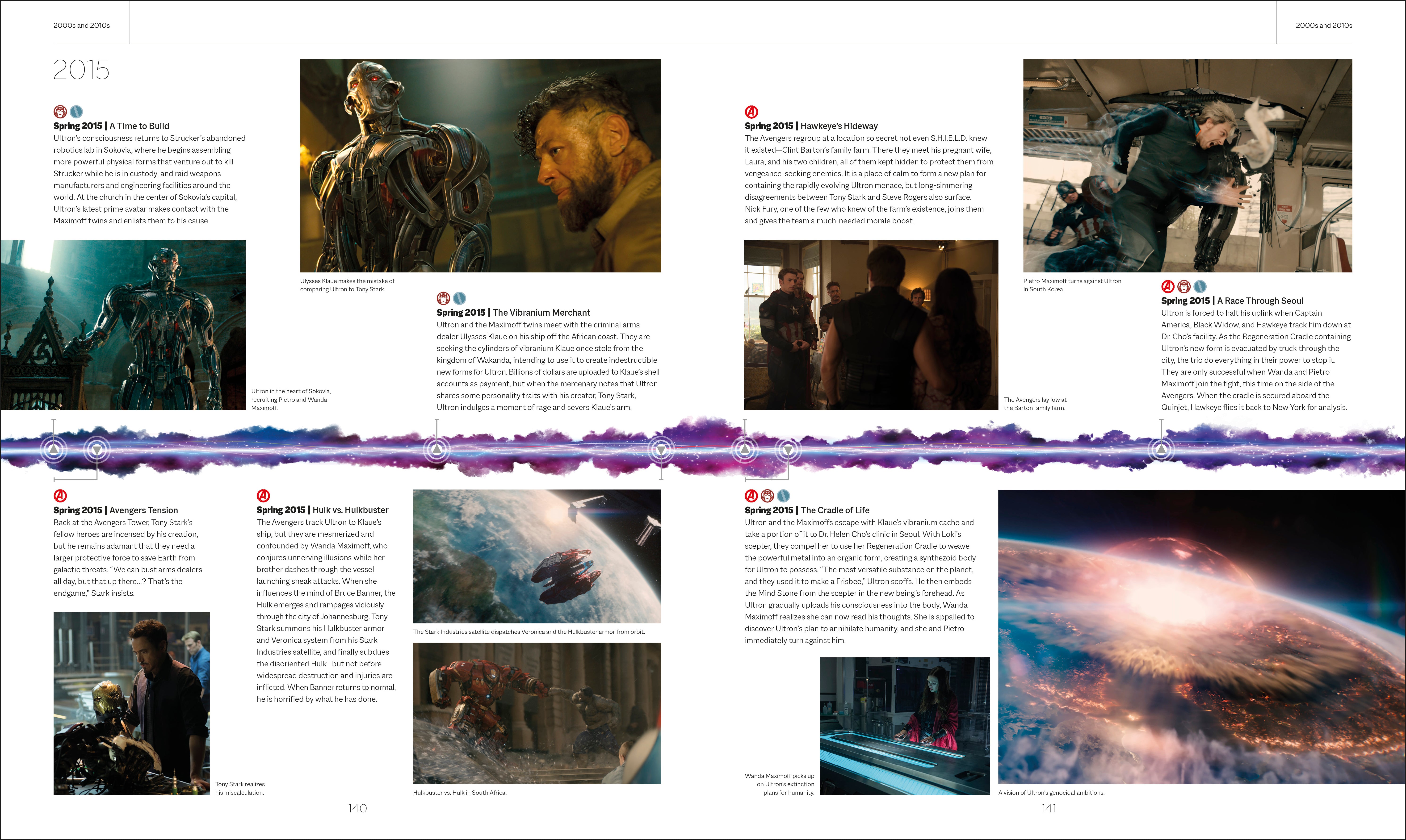 Marvel Studios The Marvel Cinematic Universe An Official Timeline – DK