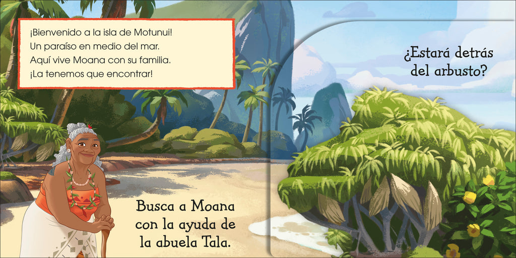 ¡Pop-up sorpresa! Disney Moana (Pop-Up Peekaboo! Disney Moana)