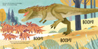 A Dinosaur's Day: Triceratops Follows Its Herd-Spread, Image, (PRHC, Design, Do, Not, Use)-2