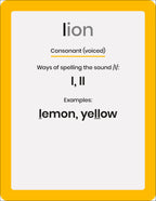 Phonic Books Dandelion 44 Sounds Cards-Spread, Image, (PRHC, Design, Do, Not, Use)-4