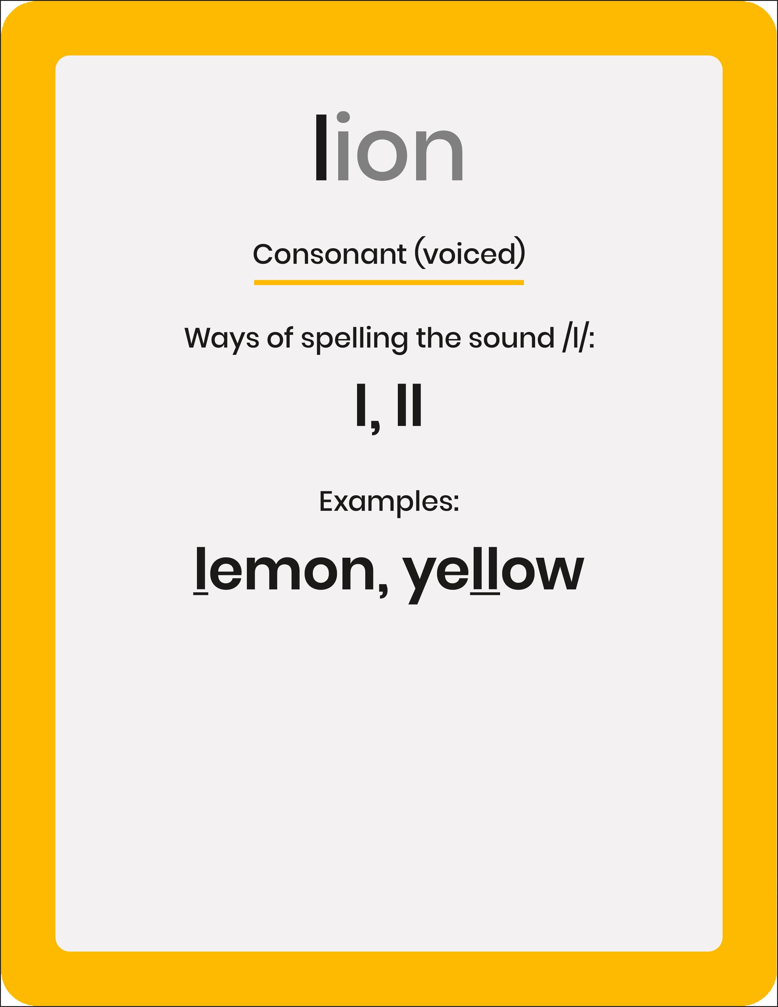 Phonic Books Dandelion 44 Sounds Cards-Spread, Image, (PRHC, Design, Do, Not, Use)-4