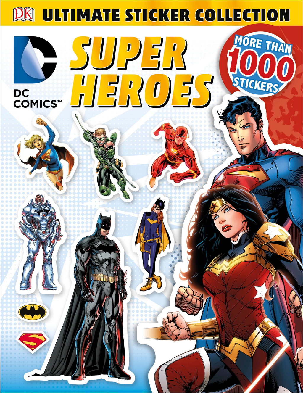 Ultimate Sticker Collection: DC Comics Super Heroes jacket