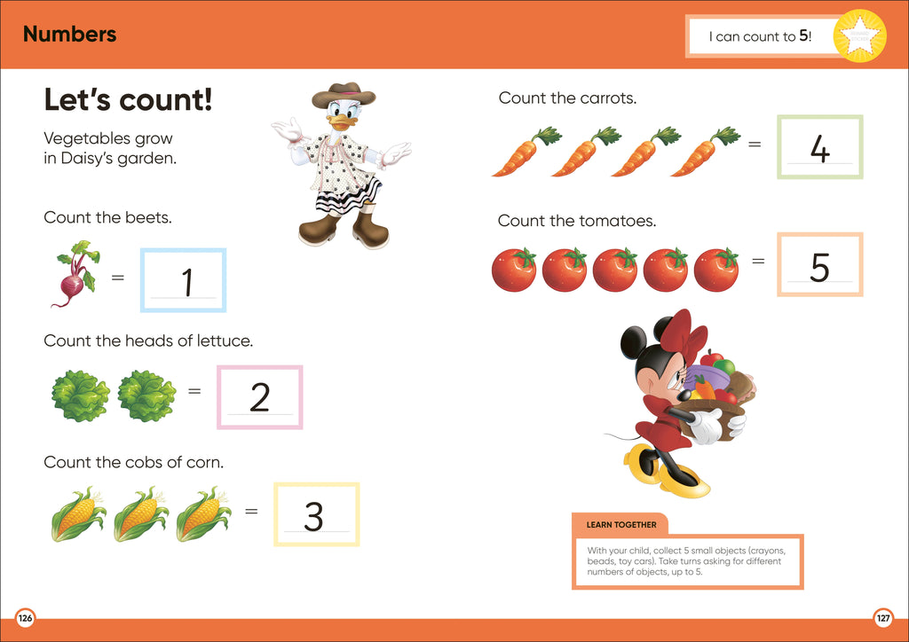 9780241763834-Disney Learning Big Workbook Ages 3-5-Spread Image-4