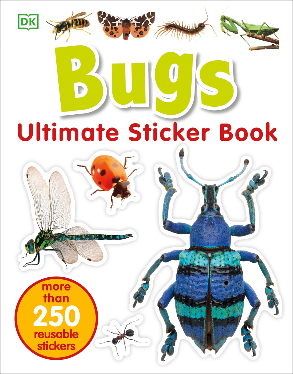 Ultimate Sticker Book: Bugs jacket
