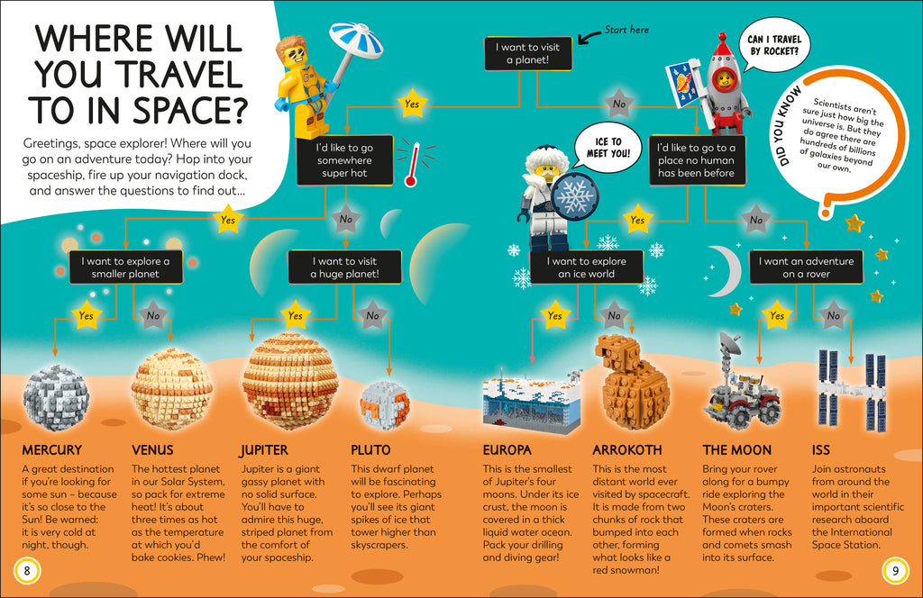 LEGO Ideas Activity Book Space