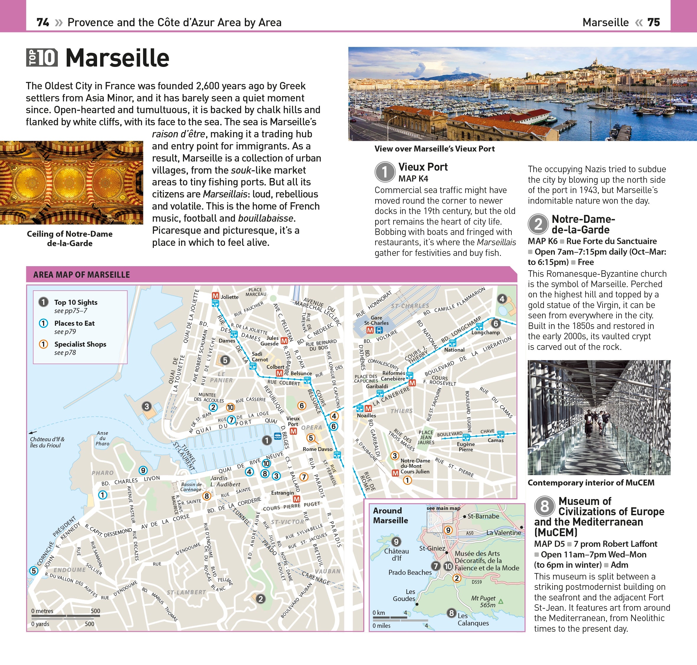 DK Top 10 Provence and the Côte d'Azur