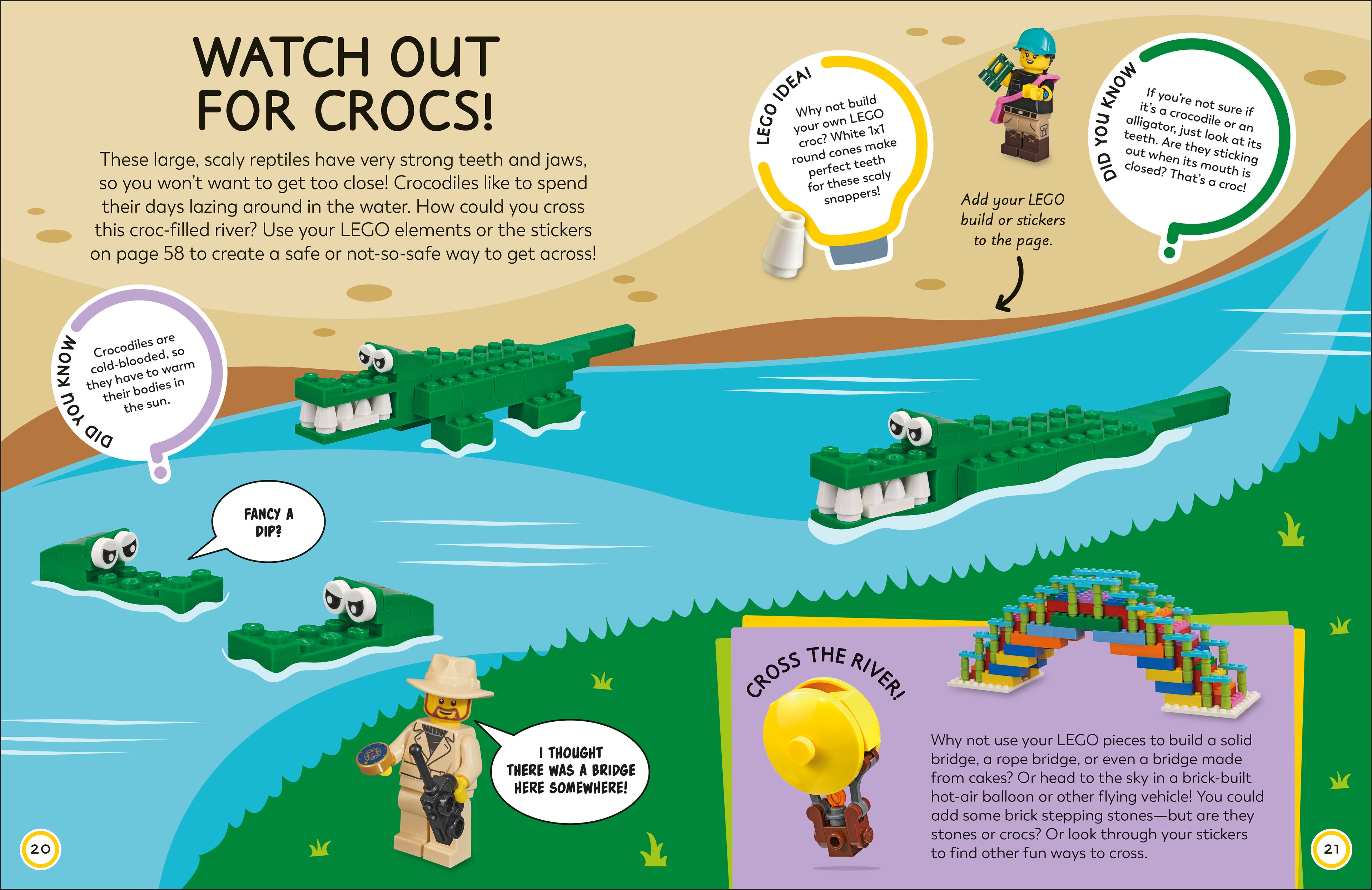 LEGO Ideas Activity Book Animals-Spread, Image, (PRHC, Design, Do, Not, Use)-2