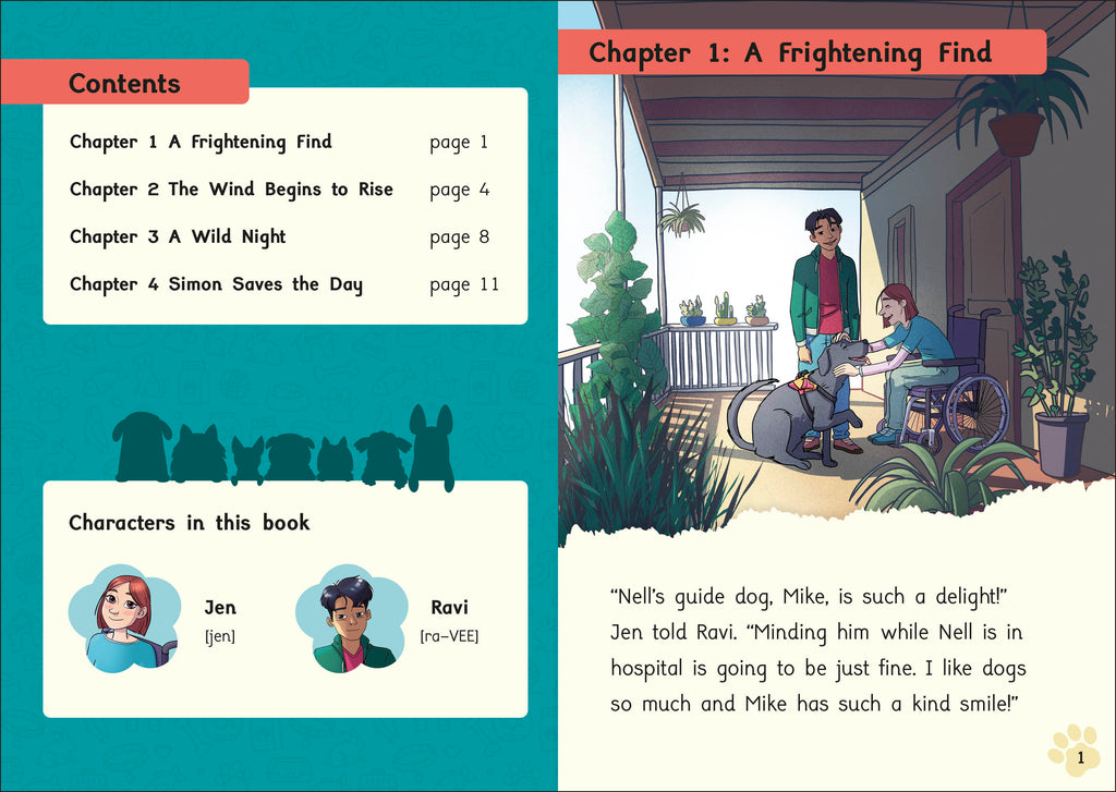 Phonic Books Pet Sitters-Spread, Image, (PRHC, Design, Do, Not, Use)-5