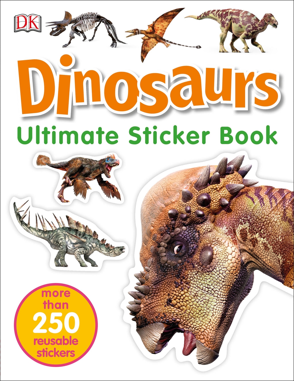 Ultimate Sticker Book: Dinosaurs jacket