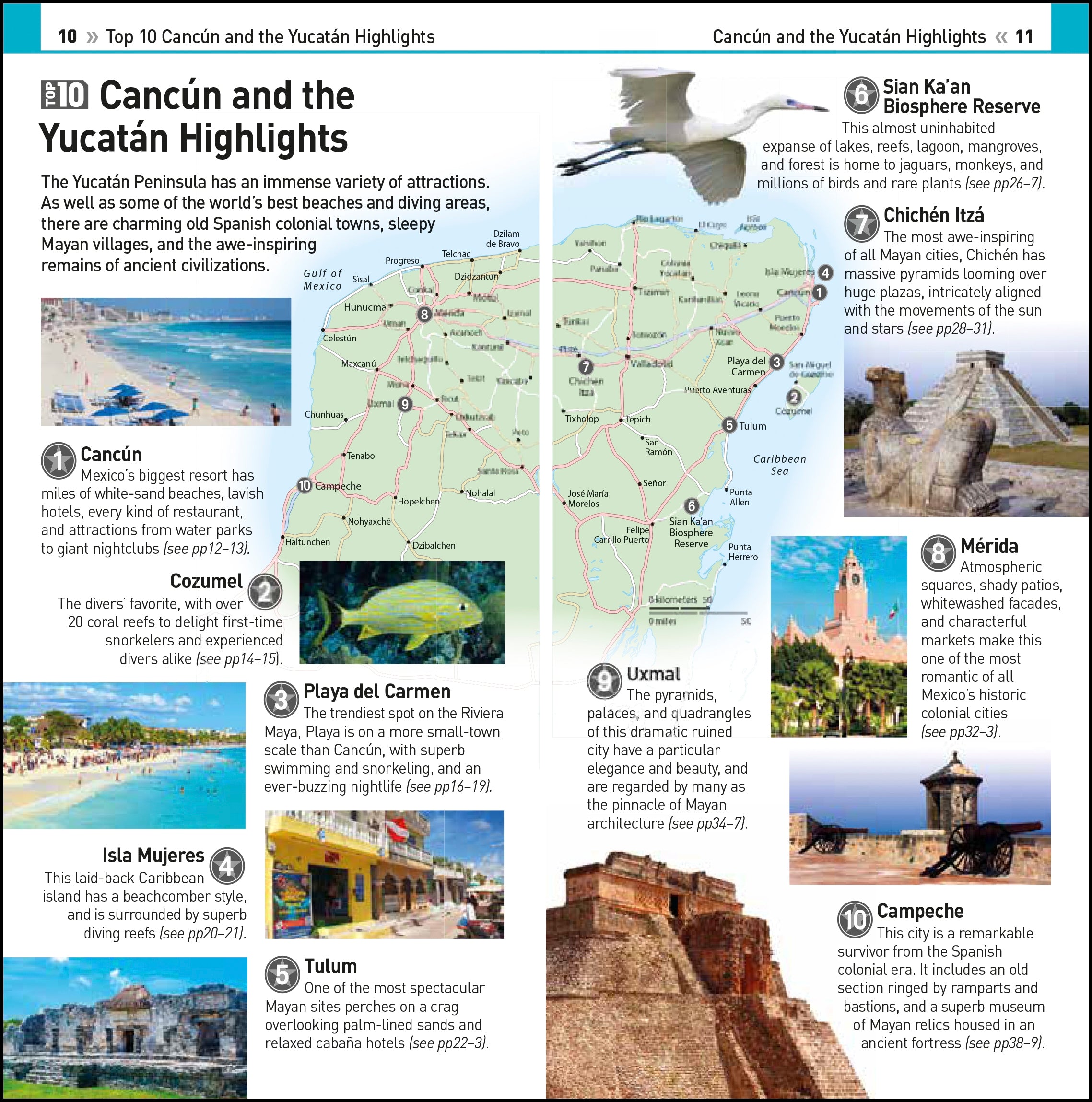 DK Top 10 Cancún and the Yucatán