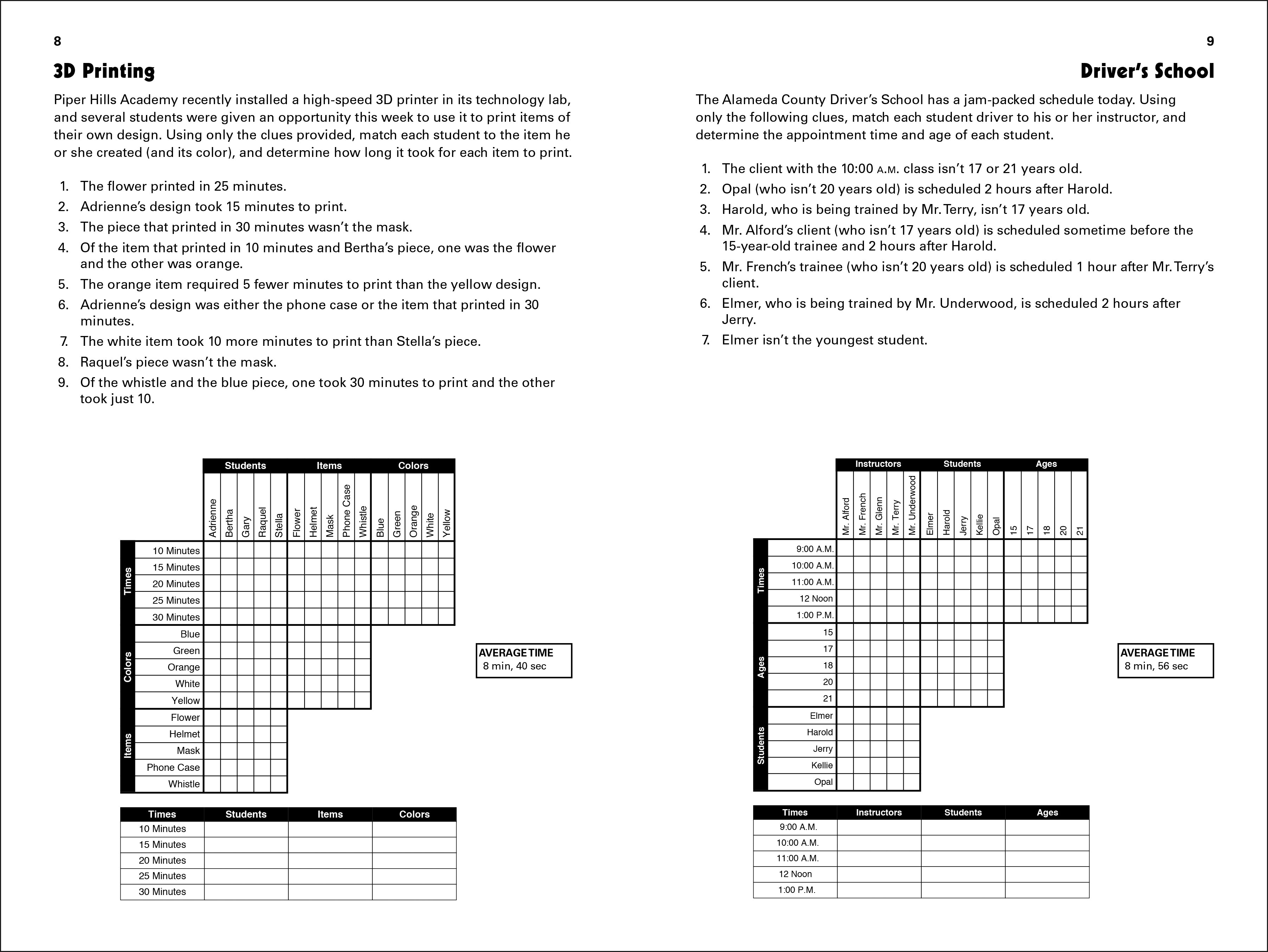 Puzzle Baron's Logic Puzzles, Volume 3