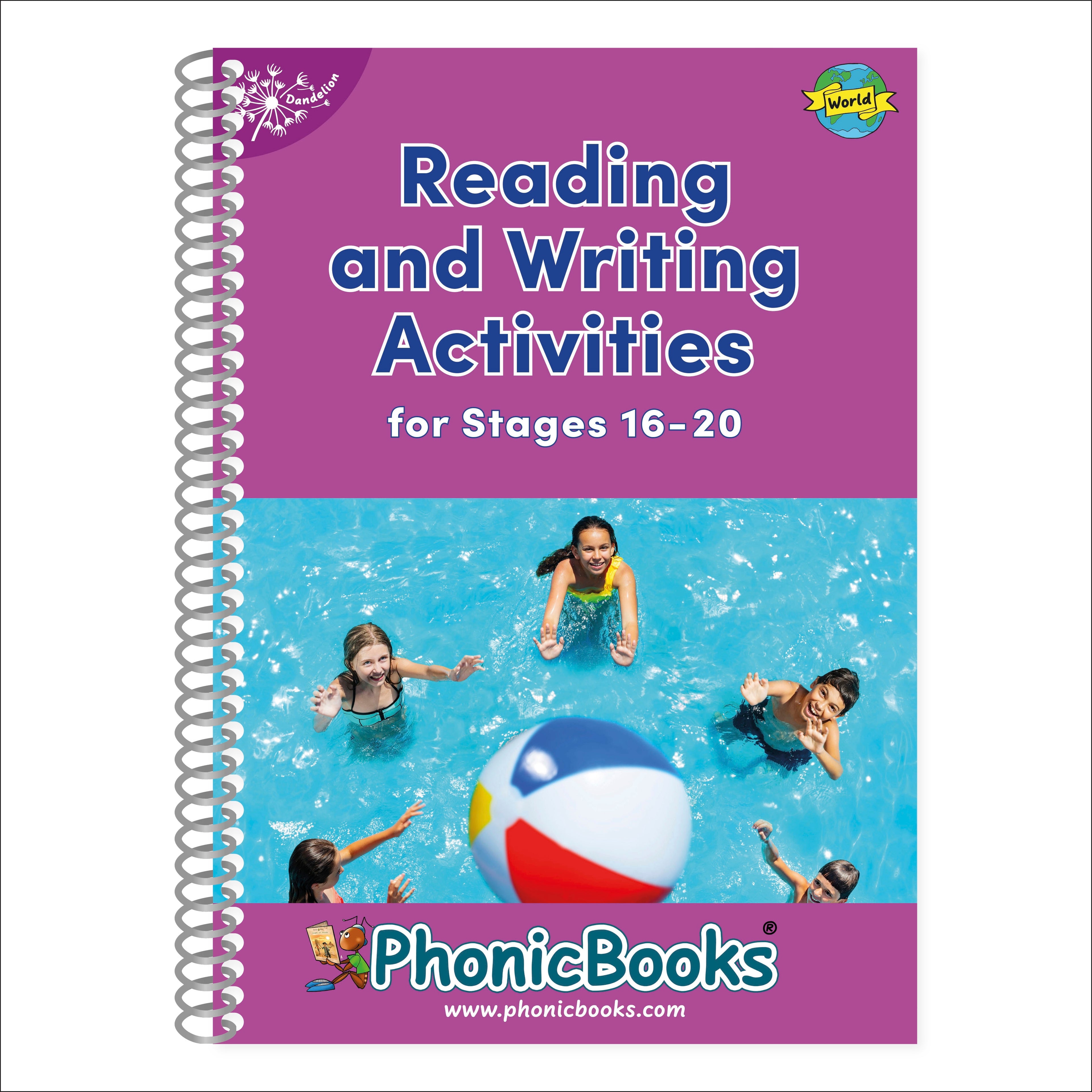 Phonic Books Dandelion World Reading and Writing Activities for Stages 16-20 jacket image
