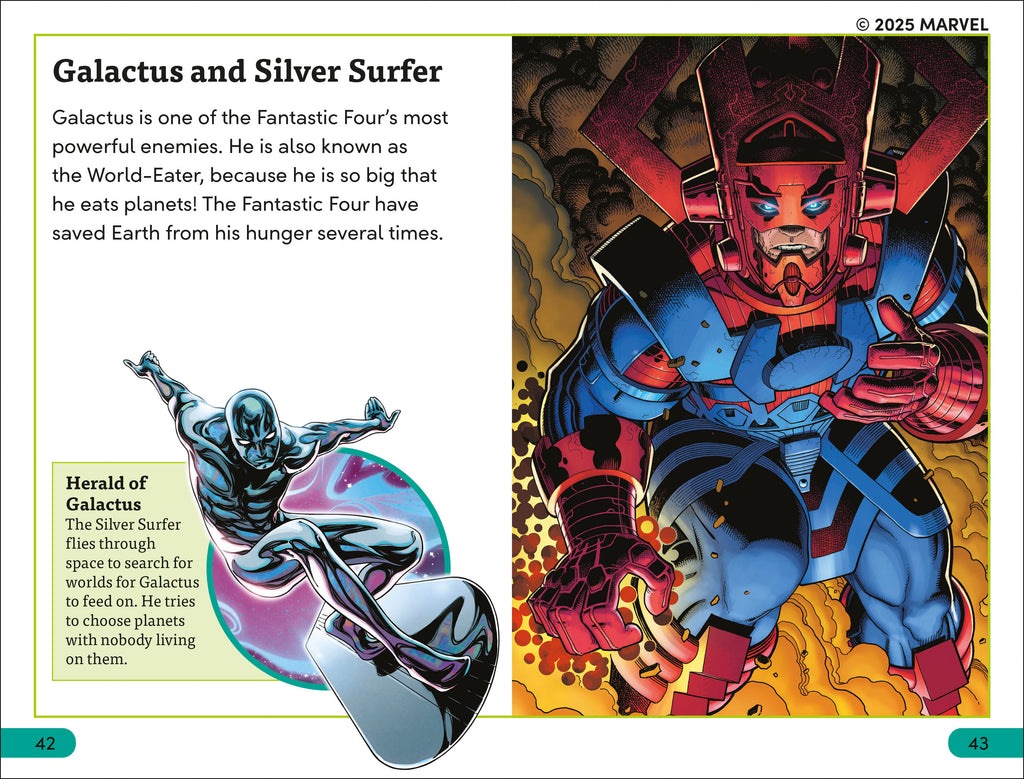 DK Super Readers Level 3 Marvel Fantastic Four Cosmic Adventures-Spread, Image, (PRHC, Design, Do, Not, Use)-4