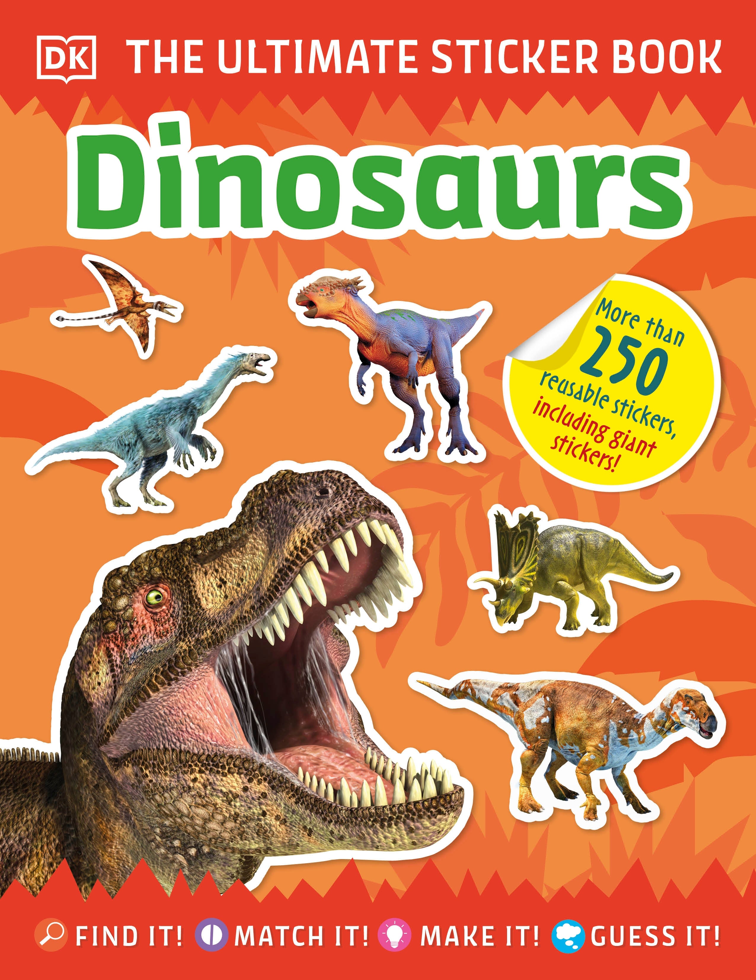 Ultimate Sticker Book Dinosaurs jacket
