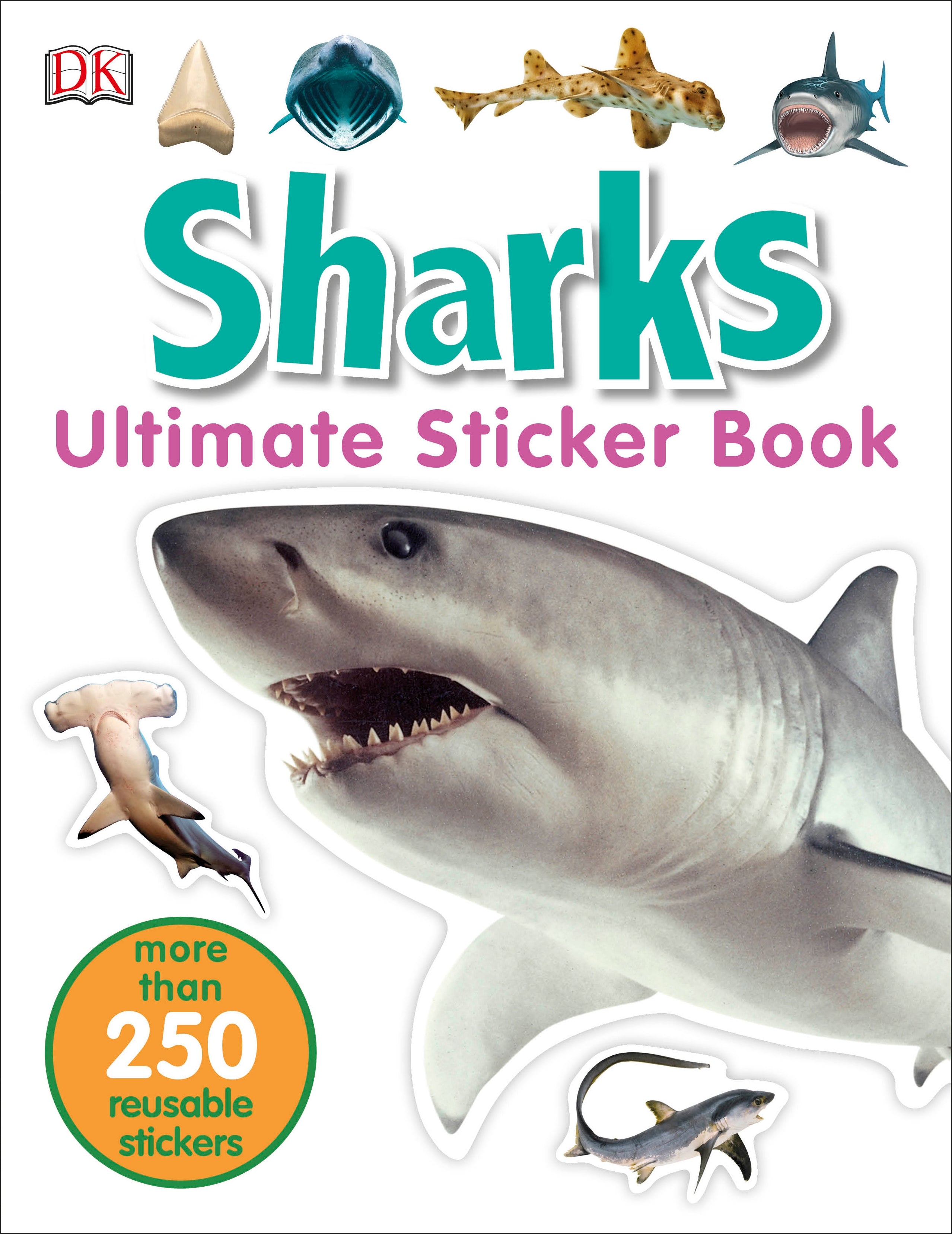 Ultimate Sticker Book: Sharks jacket