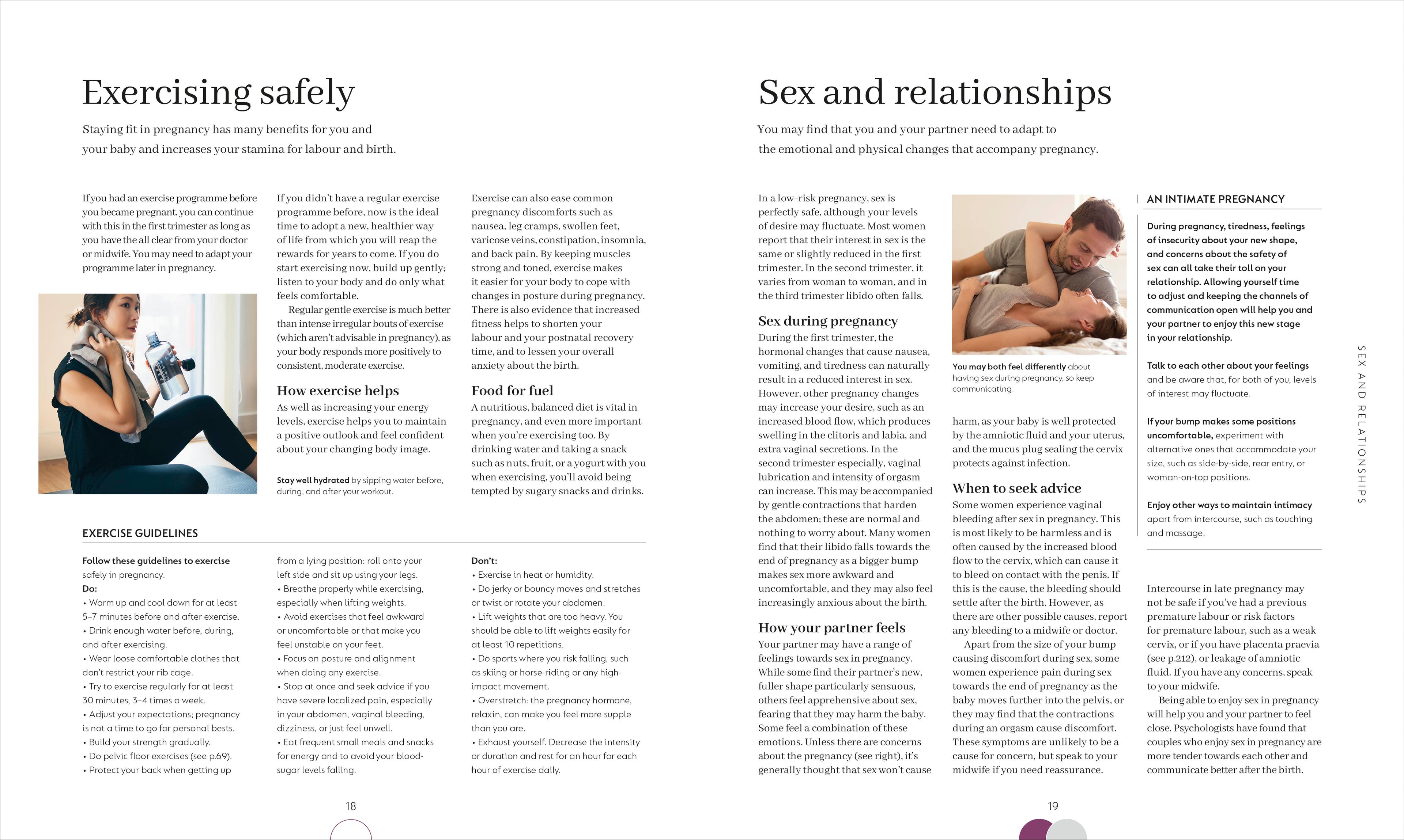 The Day-by-Day Pregnancy Book-spread image