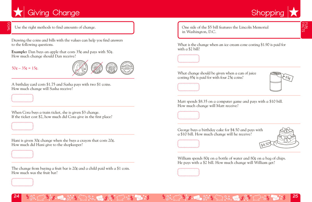 DK Workbooks: Money Math, Third Grade