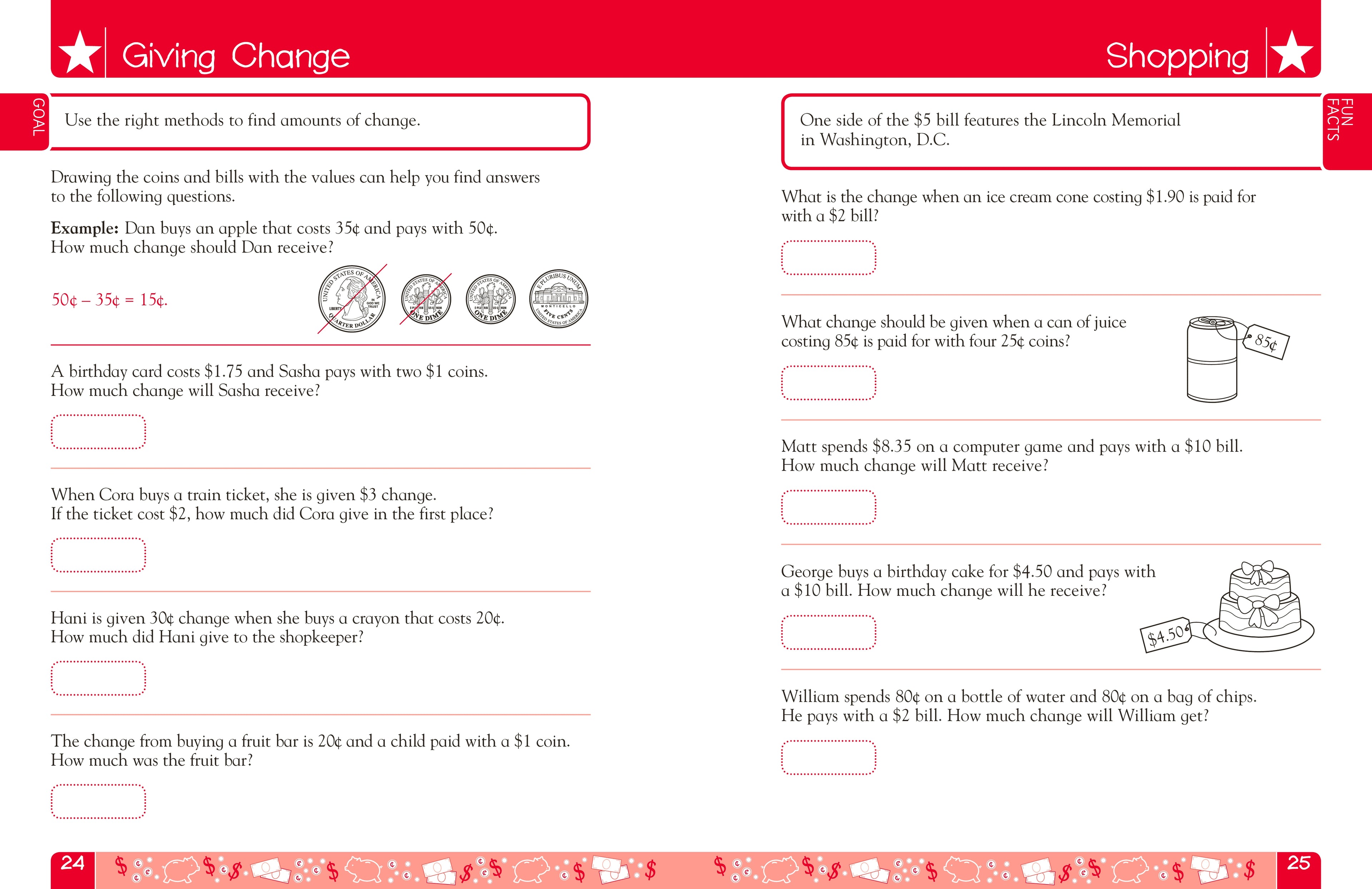 DK Workbooks: Money Math, Third Grade