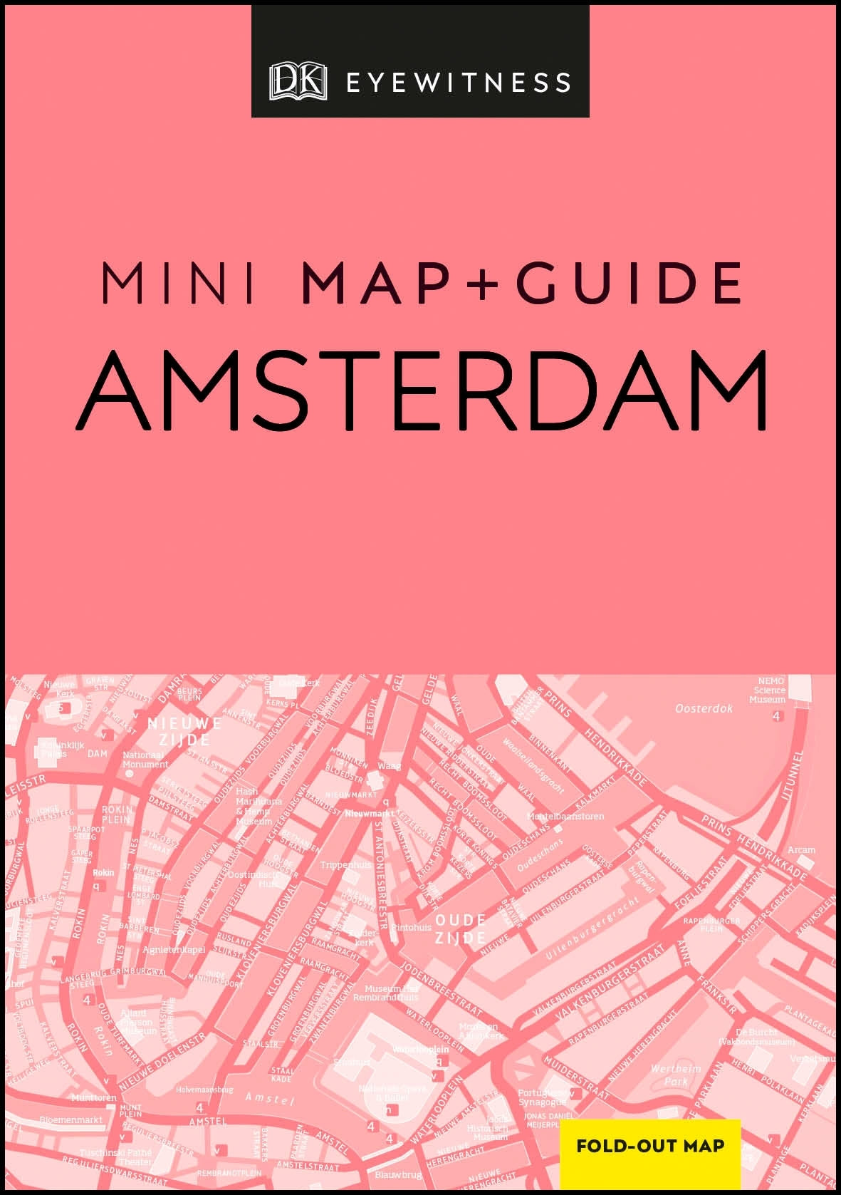 DK Amsterdam Mini Map and Guide jacket