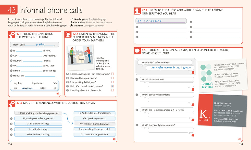 English for Everyone: Business English, Practice Book