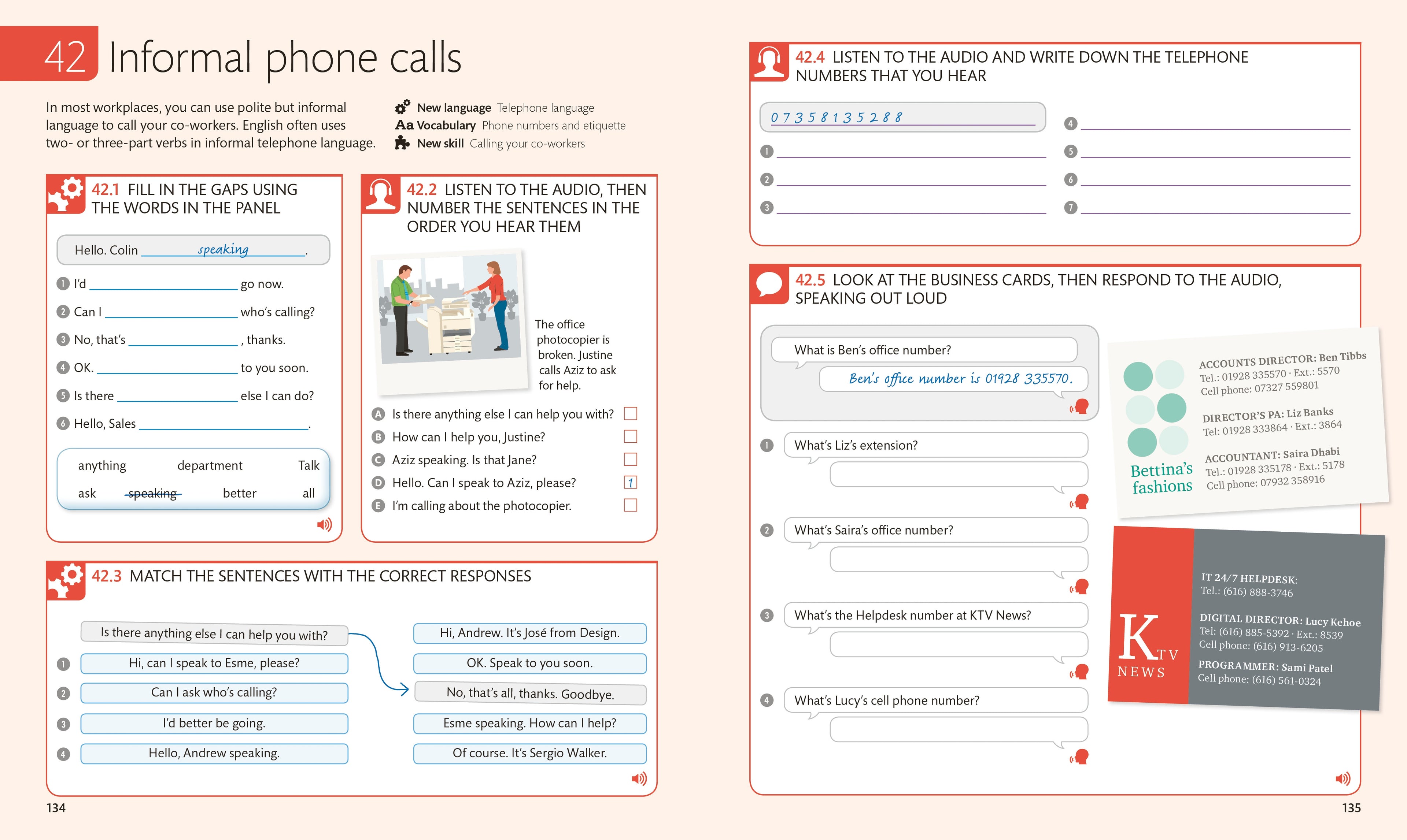 English for Everyone: Business English, Practice Book